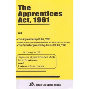 Labour Law Agency's Apprentices Act, 1961 Bare Act by Shri S. L. Dwivedi